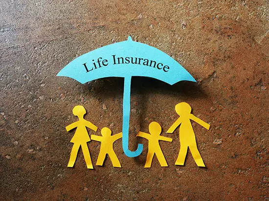 Image of paper cutout of umbrella